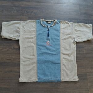 Vintage Cannondale Bike Cycling T Shirt - Handmade in USA -  Denim Look - XL